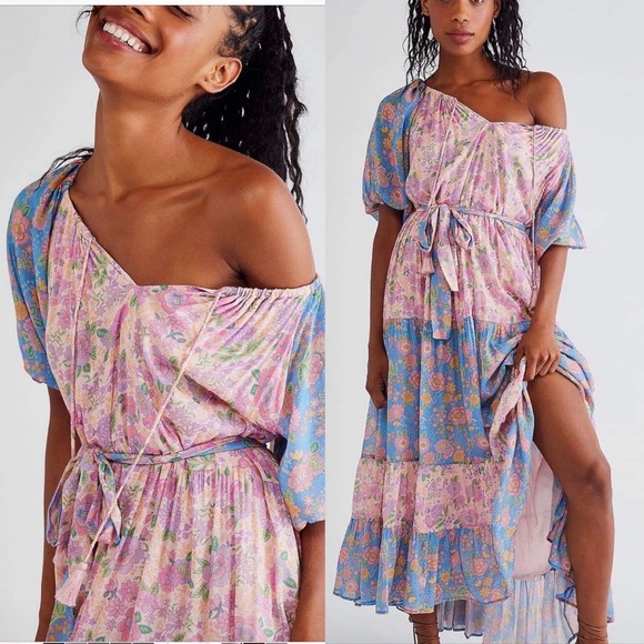 spell juniper tiered gown